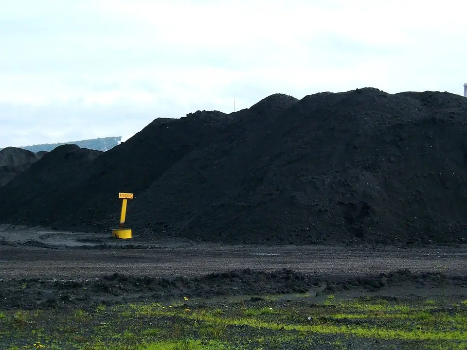 Coal piles