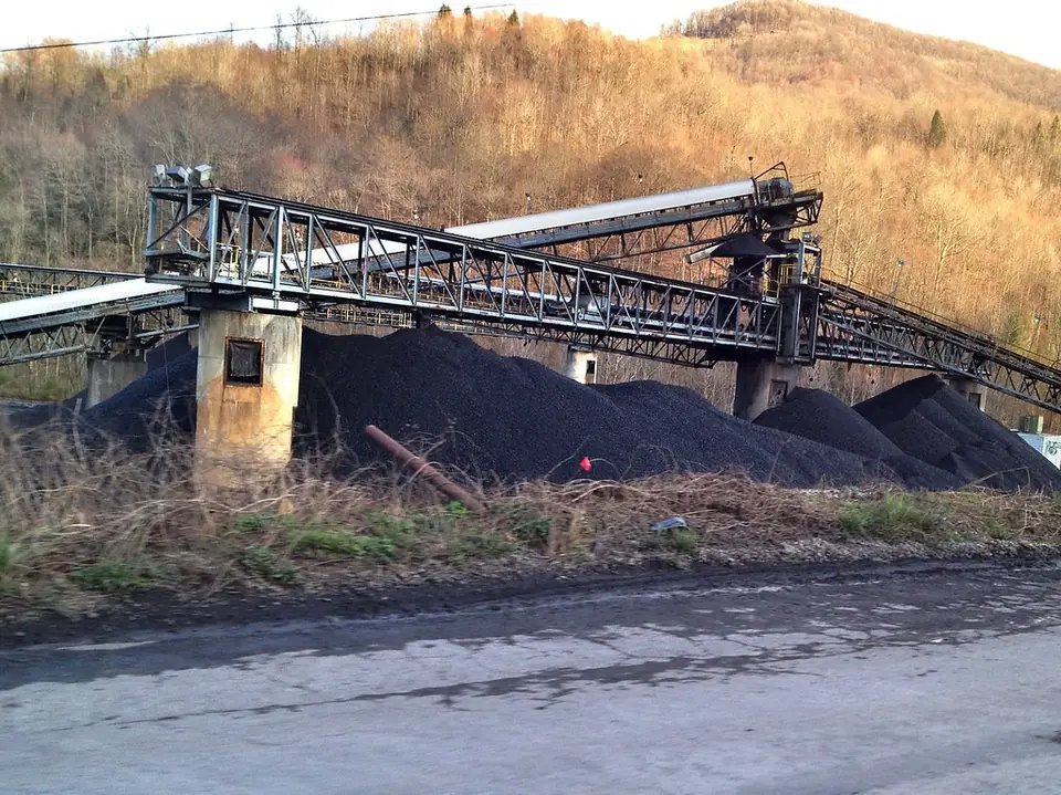 Coal Pile at the Baldwin Plant in Anderson County, TN