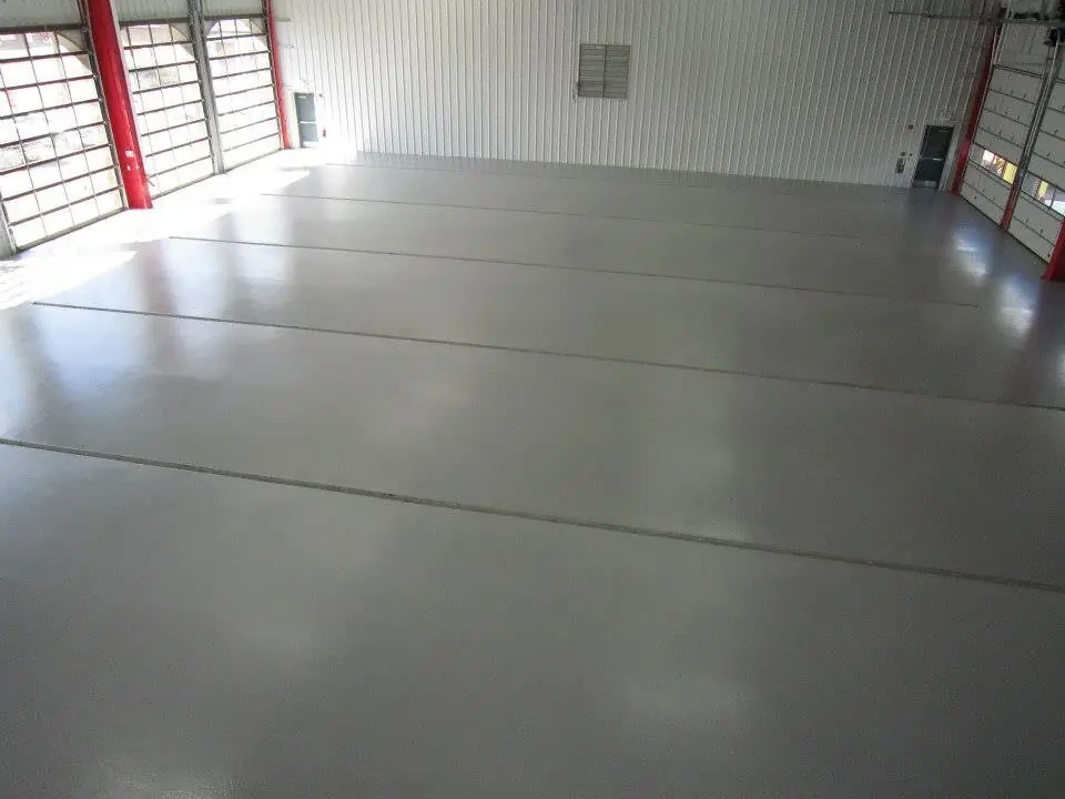 Quartz Epoxy Resinous Flooring - Fire Department
