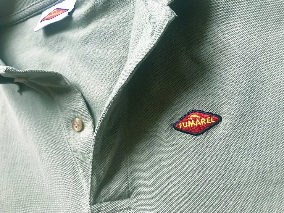 Knit polo shirts