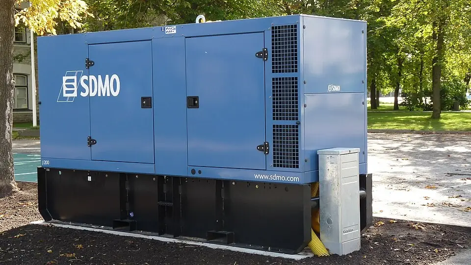 Silent canopy gensets