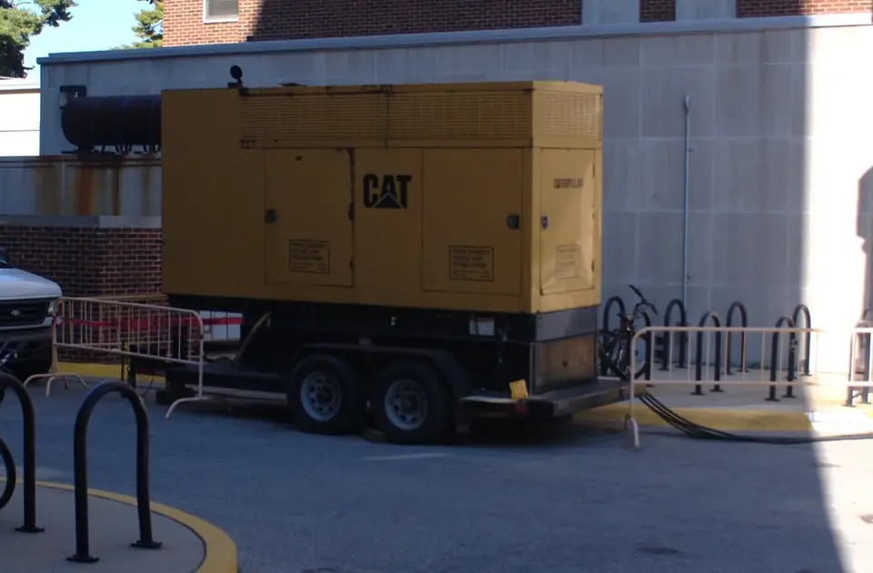 Temporary Diesel generator