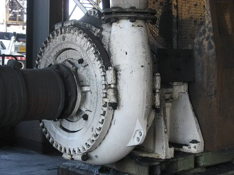 Warman centrifugal pump